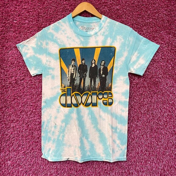The Doors JIm Morrison Tie dye Rock Tshirt size Small - Picture 1 of 5